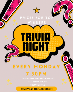 Monday Night Trivia with Comedian Host Brad Pierce