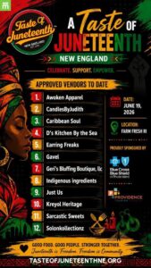 Third Annual A Taste of Juneteenth New England