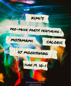 Kimi’s Pre-Pride Party