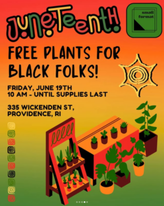 Juneteenth: Free Plants for Black Folks