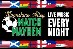 Moonshine Alley Matchday Mayhem- LIVE MUSIC Every Night!